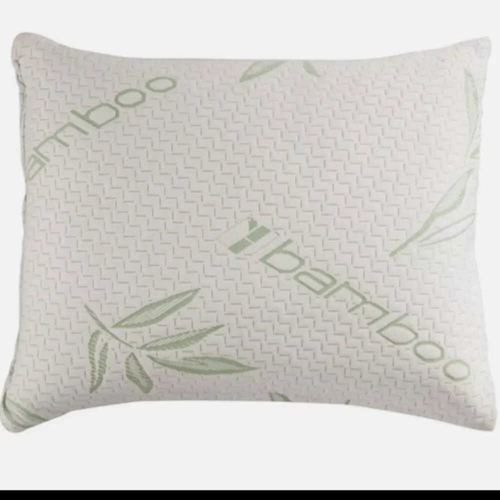 Bamboo‎ Shredded Memory Foam Pillow Hypoallergenic Washable Cover King Queen